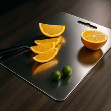 Stainless Steel Panel and Chopping Board Kitchen Household Thickened Double Sided Cutting Board Block Kneading Dough Board
