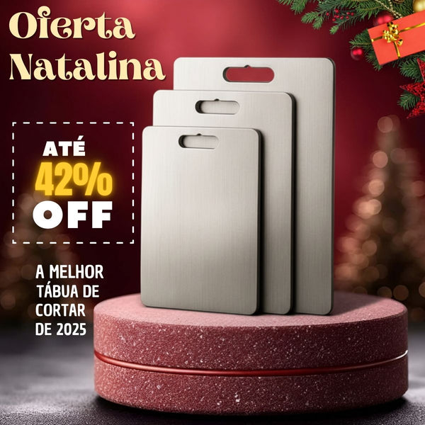 Stainless Steel Panel and Chopping Board Kitchen Household Thickened Double Sided Cutting Board Block Kneading Dough Board