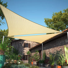Beige sunshade net, easy to install, black sunshade net for balconies, courtyards, and swimming pools, UV-resistant awnings