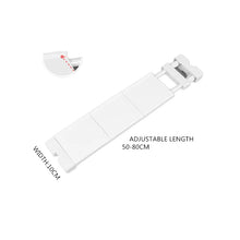 Adjustable Wardrobe Shelf Organiser – Expandable No‑Drill Storage Rack