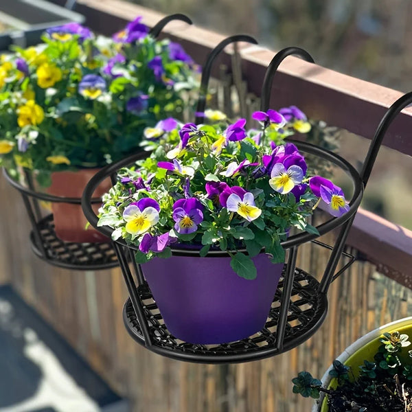 Balcony Rail Plant Pot Holder