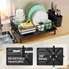Steel Dish Rack with Drainboard