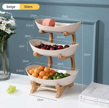 Scandi Tiered Fruit Bowl Stand