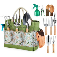 Garden Hand Tool Set with Tote Bag