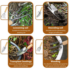 Garden Hand Tool Set with Tote Bag