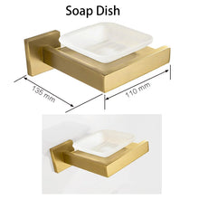 Brushed Gold Bathroom Accessories