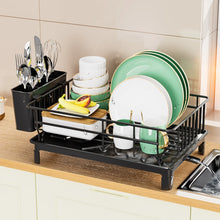 Steel Dish Rack with Drainboard