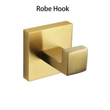 Brushed Gold Bathroom Rail Set