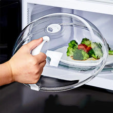 Microwave food splash proof cover