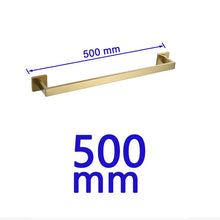 Brushed Gold Bathroom Rail Set