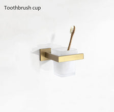 Brushed Gold Bathroom Accessories