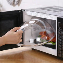Microwave food splash proof cover