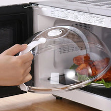 Microwave food splash proof cover
