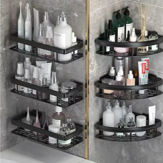 Adhesive Bathroom Storage Rack