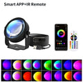 Tuya Smart Led Sunset Projector Lamp Smart Life App IR Remote Control RGB Atmosphere Spotlight Night Light for Party Photography