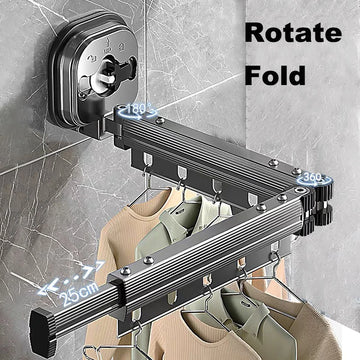 Retractable Wall Drying Rack