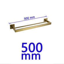 Brushed Gold Bathroom Rail Set