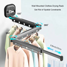 Retractable Wall Drying Rack