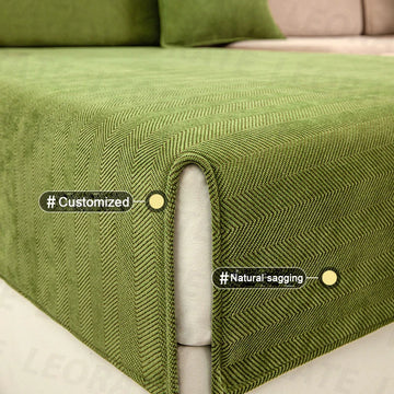 Chenille Waterproof Non‑Slip Sofa Cover