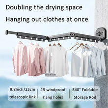 Retractable Wall Drying Rack