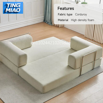 Corduroy Modular Sofa Bed