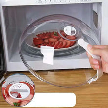 Microwave food splash proof cover