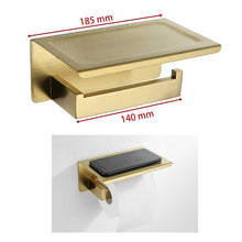 Brushed Gold Bathroom Accessories