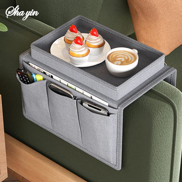 Sofa storage bag, sofa armrest storage hanging bag, remote control storage bag, home storage bag
