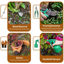 Garden Hand Tool Set with Tote Bag