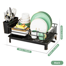 Steel Dish Rack with Drainboard